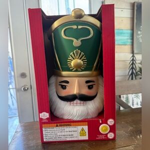 Holiday Time Light Up Nutcracker Tree topper